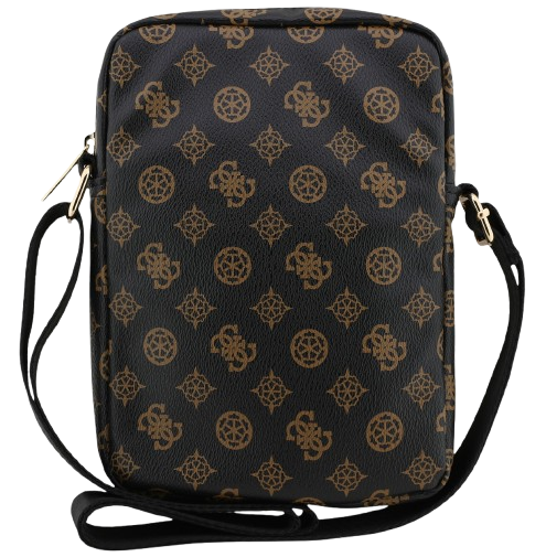 GUESS BANDOLERA 8" PEONY NEGRO