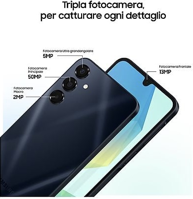 SMARTPHONE SAMSUNG GALAXY A16 4GB/ 128GB/ 6.7"/ 5G/ AZUL
