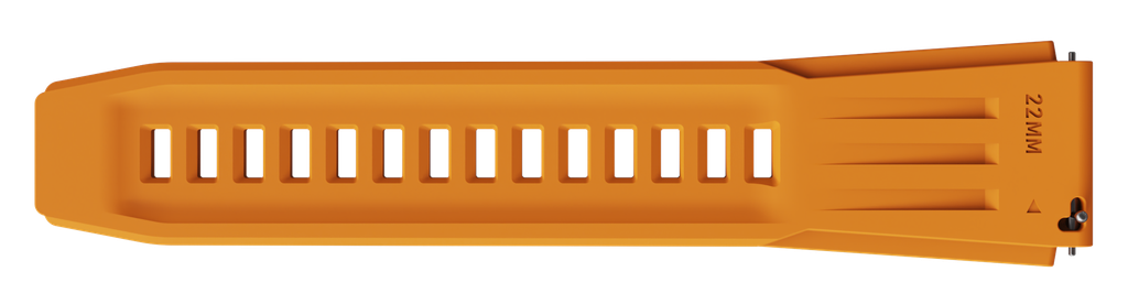 HIFUTURE CORREA SMARTWATCH PILOT-M 22mm NARANJA