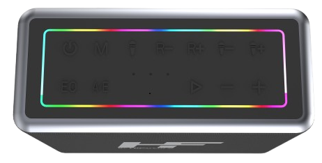 HIFUTURE KARAOKE/ALTAVOZ MUSICBOX 100W NEGRO