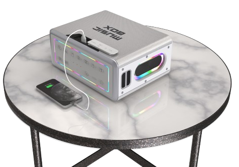 HIFUTURE KARAOKE/ALTAVOZ MUSICBOX 100W NEGRO