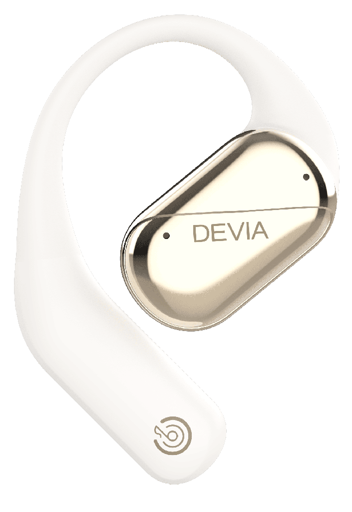 DEVIA AURICULAR BLUETOOTH OWS LITE1 BEIGE