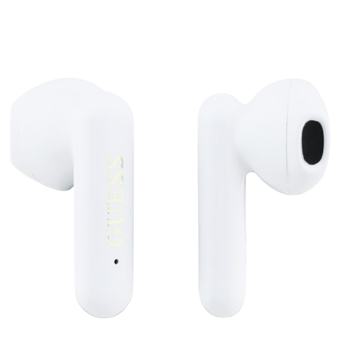 GUESS AURICULAR BLUETOOTH TWS 4G LOGO BLANCO