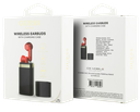 GUESS AURICULAR BLUETOOTH TWS PINTALABIOS NEGRO