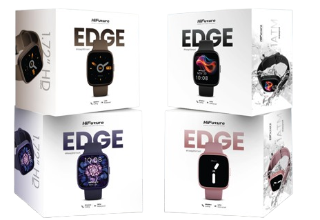 HIFUTURE SMARTWATCH EDGE NEGRO