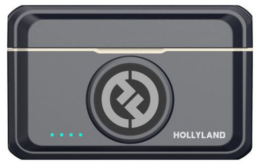 HOLLYLAND MICROFONO INALAMBRICO LARK M2 COMBO / ESTUCHE CARGA / GRIS ESPACIAL