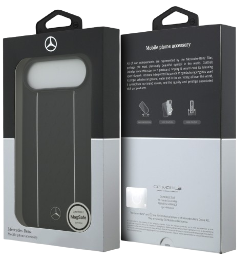MERCEDES BENZ CARCASA MAGSAFE STAR IPHONE AIR NEGRO