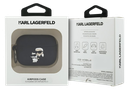 KARL LAGERFELD FUNDA SILICONA K&C NFT 3D AIRPODS PRO 3 NEGRO