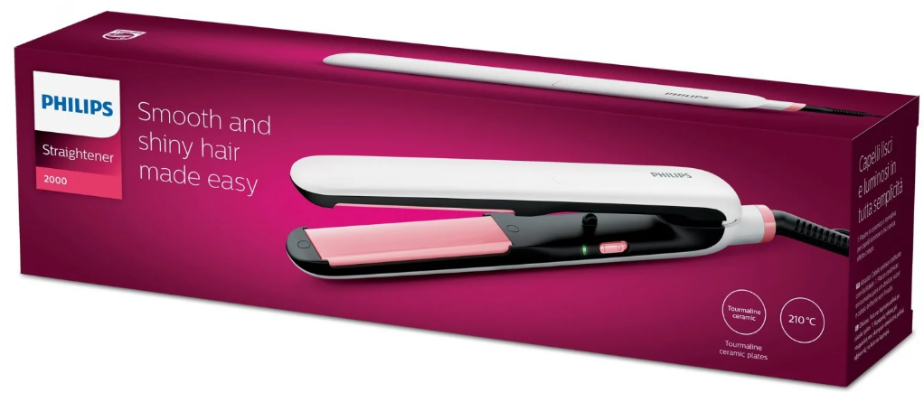PHILIPS PLANCHA DE PELO HP8321/40 BLANCO