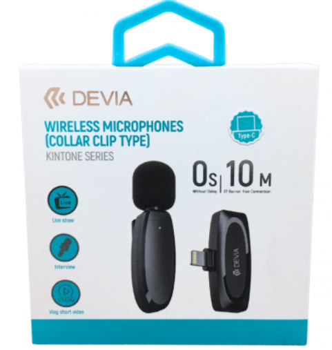 DEVIA MICROFONO Inalambrico Tipo C