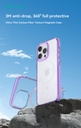 DEVIA CARCASA GUARDIAN MAGSAFE IPHONE 15 PRO MAX ROSA