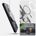 SPIGEN CARCASA ULTRA HYBRID MAGSAFE IPHONE 16 NEGRO