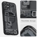 SPIGEN CARCASA ULTRA HYBRID MAGSAFE IPHONE 16 NEGRO
