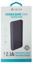 DEVIA BATERIA AUXILIAR KINTONE 10000mAh V5 NEGRO