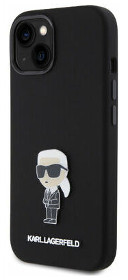 KARL LAGERFELD CARCASA SILICON IKONIK IPHONE 15 PRO MAX