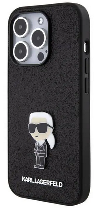 KARL LAGERFELD CARCASA GLITTER PIN IPHONE 15 PLUS