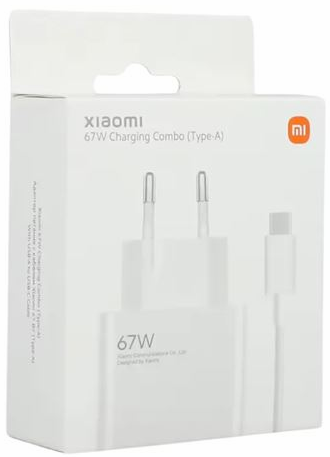 XIAOMI CARGADOR COMBO USB Type-A/ 1xUSB/ 67W