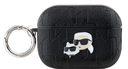 KARL LAGERFELD FUNDA K&C HEAD PIN AIRPODS 4 NEGRO