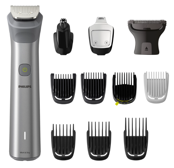 PHILIPS RECORTADORA MG5940 CON BATERIA 12 ACCESORIOS