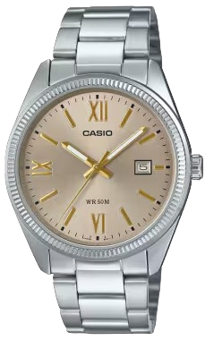 CASIO RELOJ MTP-1302DD-9A ESFERA CHAMPAN / CORREA ACERO