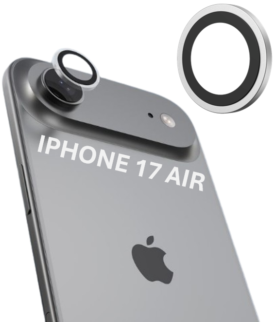 DEVIA PROTECTOR CAMARA IPHONE 17 AIR PLATA