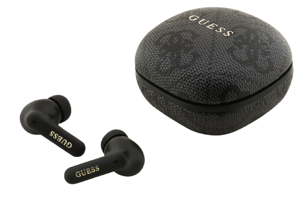 GUESS AURICULAR BLUETOOTH TWS ENC 4G LOGO NEGRO