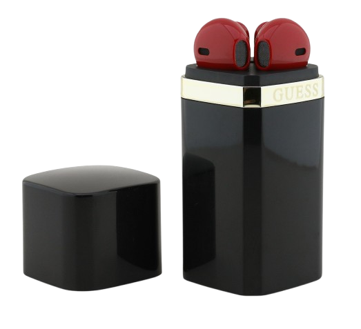 GUESS AURICULAR BLUETOOTH TWS PINTALABIOS NEGRO