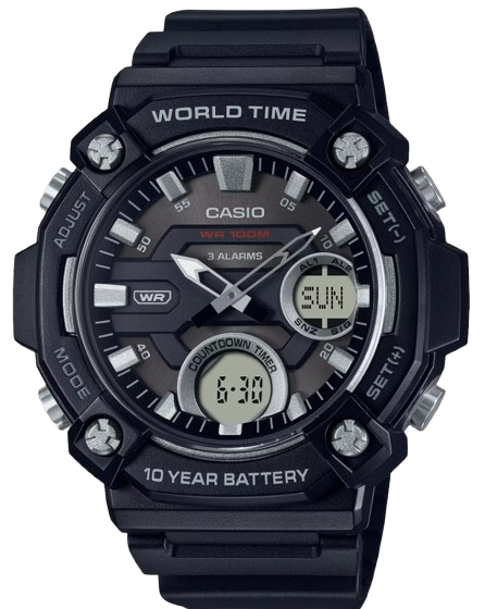CASIO RELOJ AEQ-120W-1A AZUL MARINO