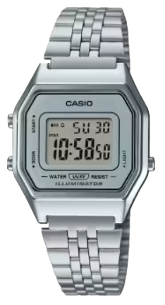CASIO RELOJ LA-680WE-7E PLATA