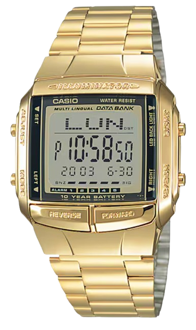 CASIO RELOJ DB-360G-9A DORADO