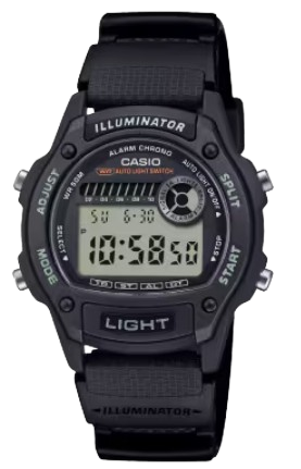 CASIO RELOJ W-220H-1AV NEGRO