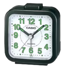 CASIO DESPERTADOR TQ-143S-1D BLANCO / NEGRO