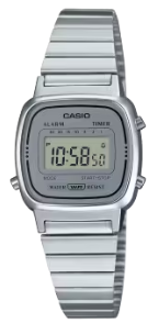 CASIO RELOJ LA-670WA-7D ACERO