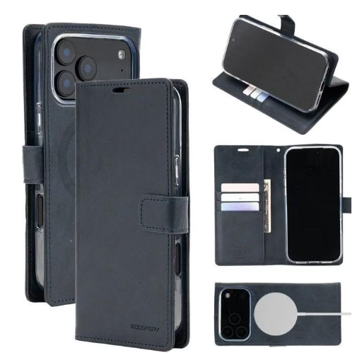 GOOSPERY FUNDA MAGSAFE BLUEMOON DAIRY IPHONE 17 PRO MAX AZUL