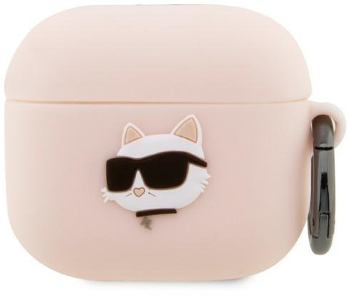 KARL LAGERFELD FUNDA 3D NFT CHOUPETTE AIRPODS PRO 2 ROSA