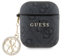 [GUA2P4E4CDK] GUESS funda STRASS AIRPODS 1/2 GRIS