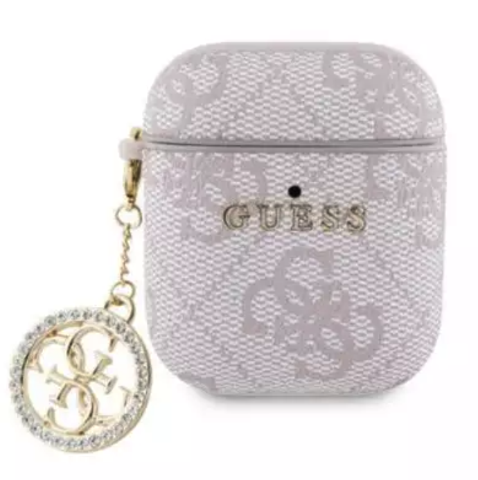 GUESS funda STRASS AIRPODS 1/2 ROSA