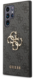 [GUHCS24L4GMGGR] GUESS CARCASA  METAL LOGO SAMSUNG S24 ULTRA GRIS