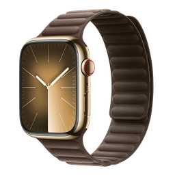 [DSTCMAW44BR] DEVIA CORREA MAGNETIC FIBER APPLE WATCH 42/44/45/49MM MARRON