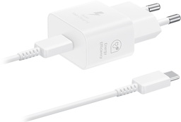 [EPT2510XWEG] SAMSUNG CARGADOR TIPO C 25w + CABLE BLANCO