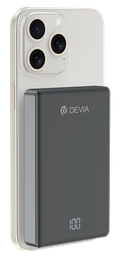 [DSTSSMPDM10G] DEVIA BATERIA AUXILIAR MAGSAFE MINI METAL 10000mAh GRIS