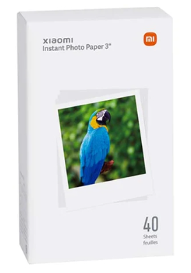 XIAOMI PAPEL FOTOGRAFICO 3" (40 LAMINAS)
