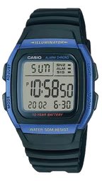 [W96H2AVDF] CASIO RELOJ W-96-H2AVDF AZUL MARINO