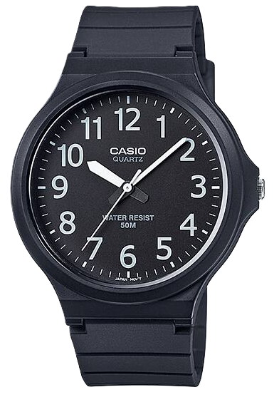 CASIO RELOJ MW-240-1B NEGRO