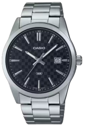 [MTPVD03D1AUDF] CASIO RELOJ MTP-VD03D-1A ESFERA NEGRA CORREA ACERO