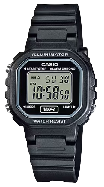 CASIO RELOJ LA-20WH-1A DIGITAL NEGRO