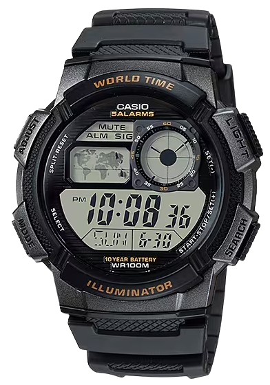 CASIO RELOJ AE-1000W-8A AZUL MARINO