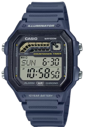 [WS1600H2A] CASIO RELOJ WS-1600H-2A AZUL