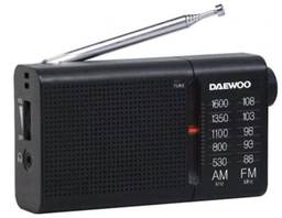 [DW1119] DAEWOO RADIO PORTATIL DW1119 NEGRO