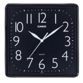 CASIO RELOJ DE PARED IQ-06-1D NEGRO
